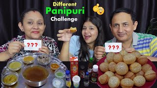 DIFFERENT TYPES OF PANIPURI EATING CHALLENGE BudaBudiVlogs [upl. by Safier]