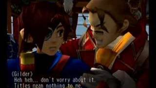 Skies of Arcadia  0424  Cutscene  Clara chases Gilder [upl. by Jaime]