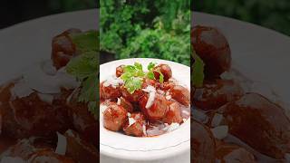 Soya Manchurian Recipe  Veg Street style Manchurian shorts [upl. by Woody]