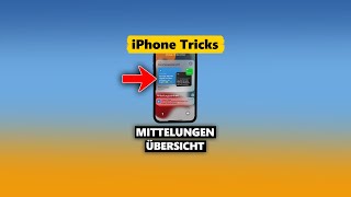 DIESE Funktion ist SUPER Geplante MitteilungenÜbersicht am iPhone shorts [upl. by Eilah301]