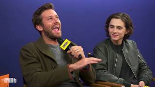 Armie Hammer Talks Short Shorts and Dancing in Call Me by Your Name 2017  IMDb EXCLUSIVE [upl. by Ahseei]