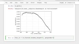 lightkurve tutorials How to plot Kepler10b using lightkurve [upl. by Netsrejk147]