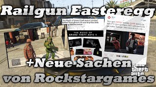 GTA 5  Railgun Easteregg  Morgen neue Next Gen Gameplay amp MusikBox [upl. by Becket]