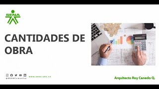 Curso Cantidades de Obra 20240815 [upl. by Heddie]