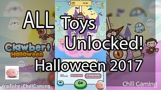 Clawbert Halloween 2017  All Toys Unlocked [upl. by Adnala]