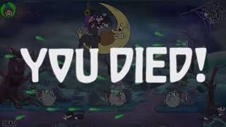 Enchanted Portals fan made Cuphead death screen but with the level’s actual slowed down music [upl. by Valery]