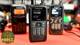 FIRST LOOK Kenwood THD75 Ham Radio Handheld [upl. by Ecinreb]