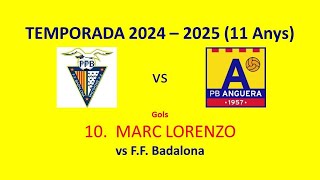 Gols del Marc vs FF Badalona 13102024 [upl. by Haldas]