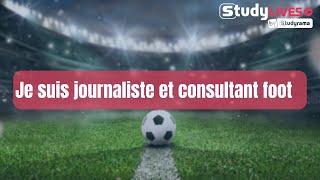 Témoignage  je suis journaliste et consultant foot [upl. by Aidekal867]