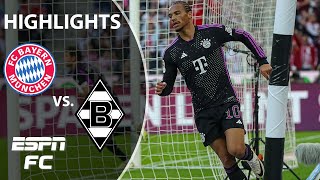 Monchengladbach vs Bayern Munich  Bundesliga Highlights  ESPN FC [upl. by Enuj]