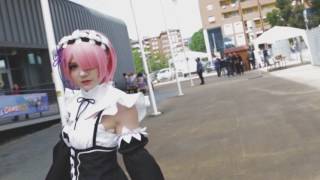 Ram by Kaddi Chan at La Spezia Comics 2017 by AF Video Produzioni [upl. by Nalyad899]