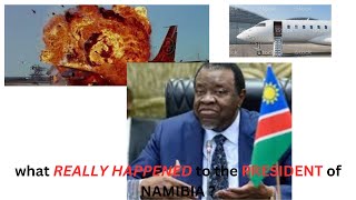 what Really happened to the President of Namibia [upl. by Nylacaj]