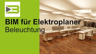 Revit Beleuchtung  Elektroplanung mit Revit [upl. by Dnomayd]