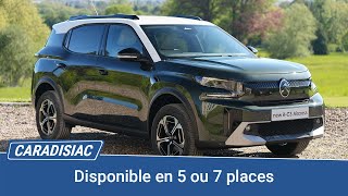 Le Citroën C3 Aircross disponible en 5 ou 7 places veut séduire les familles [upl. by Kone]