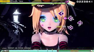 Roshin Yukai ꒰ PERFECT ꒱﹛ Kagamine Rin ﹜Hatsune Miku Project DIVA Mega Mix GAMEPLAY [upl. by Wyndham221]