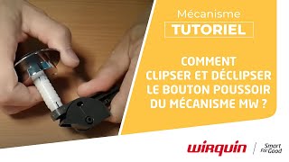 TUTORIEL COMMENT CLIPSER ET DECLIPSER LE BOUTON POUSSOIR DU MECANISME DE CHASSE DEAU MW2 [upl. by Lehcir807]