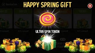 GOP3 Spring Calendar Gift Ultra Spin Token Prize Chest Reveal  Android [upl. by Eitisahc]