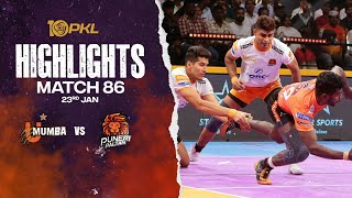 Match Highlights U Mumba vs Puneri Paltan  January 23  PKL Season 10 [upl. by Hong]