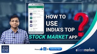 How to use Indias Top Stock Market App [upl. by Aksehcnarf]