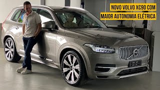 Novo Volvo xc90 com maior autonomia elétrica [upl. by Areek]