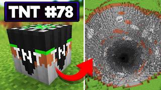 Testing 100 Illegal TNT in Minecraft [upl. by Edas]