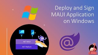 How to Package and Deploy NET MAUI App for Windows [upl. by Oyek]