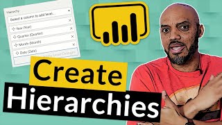 EASILY create a Hierarchy in Power BI Desktop [upl. by Karleen]