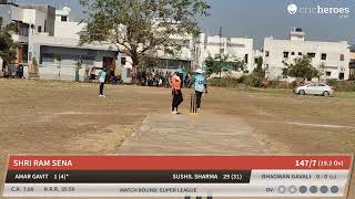 Live Cricket Match  SHRI RAM SENA vs ROYAL KINGS  08Dec24 0834 AM 20 overs  SPL5 SUPER PREMIE [upl. by Adhamh]