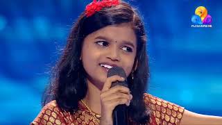 Enjeevane enganu nee TopSinger3 Niveditha Kunjikkili [upl. by Adlee]