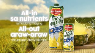 AllIn All Out with Del Monte 100 Pineapple Juice ACE [upl. by Reinald959]