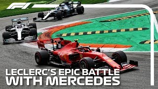 Leclercs Epic Battle With Mercedes 2019 Italian Grand Prix [upl. by Sanderson]