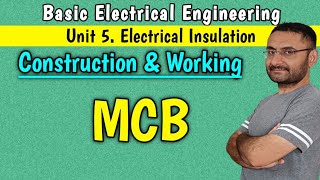 MCB construction and working Short note on MCB BEE BTECH 1st year in हिन्दी [upl. by Mclaurin]