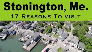 Why you want to visit Stonington Maine  4K 40 [upl. by Saidel]