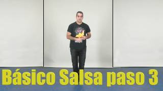 Básico Salsa Paso 3 Basic Salsa step 3 MundoGuyi [upl. by Kciv]