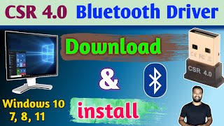 How To Download amp install CSR 40 Bluetooth Driver  CSR 40 Bluetooth Driver install kaise kare 🔥🔥 [upl. by Ak]