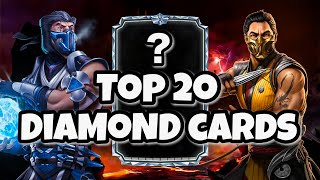 MK Mobile  Top 20 BEST Diamond Characters [upl. by Adnar]