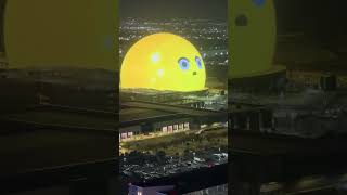 Las Vegas Sphere Becomes the Ultimate Emoji [upl. by Mather]