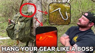 Corporals Corner MidWeek Video 38 The DIY Bushcraft Drive Hook [upl. by Ylrebmit]