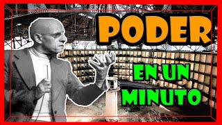 PODER según MICHEL FOUCAULT  un antropominuto [upl. by Lilian730]