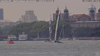 New York Sail Grand Prix June 22 2024 [upl. by Llenod]