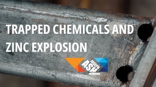 SuperHeated Steam and Zinc Explosion How chemicals become trapped in steel [upl. by Etnor]