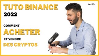 Tutoriel binance 2022 Acheter des crypto monnaies Tuto binance français acheter sur binance [upl. by Nebur296]