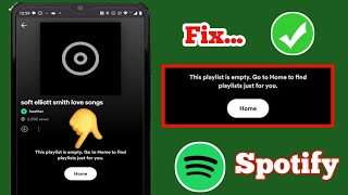 SpotifyProblem mit leerer Playlist  So beheben Sie das ProblemSpotifyPlaylist leer [upl. by Rapp]