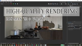 How to Render in 3Ds Max 2022  VRay  Render Setting [upl. by Neelra]