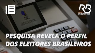 Pesquisa do DataSenado revelou o perfil do eleitor brasileiro  Manhã Bandeirantes [upl. by Etnoek]