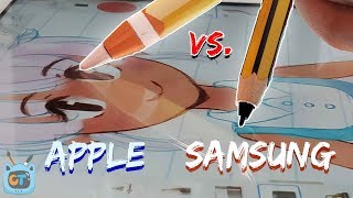 The REAL competitor to the Apple Pencil  Samsung Noris Digital Pencil VS Apple pencil [upl. by Feinleib]