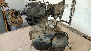 Hero Honda CBZ Xtreme engine restoration 150cc [upl. by Loreen482]