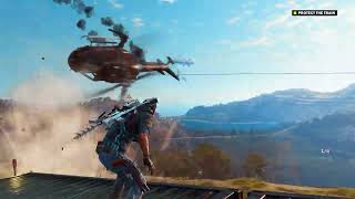 Derailed Extraction 4K 60FPS  Just Cause 3 Part 07 [upl. by Elletnuahc]