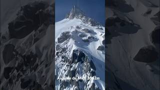 téléphérique arrives at l’Aiguille du midi 3842m in the French Alps [upl. by Dove]