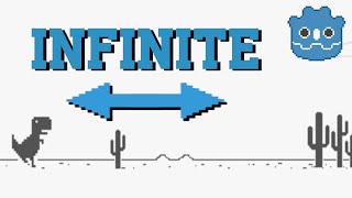 HOW to MAKE a INFINITE SCROLLER in GODOT 4 [upl. by Lenej360]